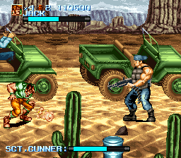 Screenshot of Iron Commando: Kōtetsu no Senshi (SNES, 1995) - MobyGames