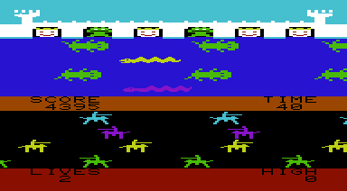 Princess and Frog (VIC-20) screenshot: Level completed