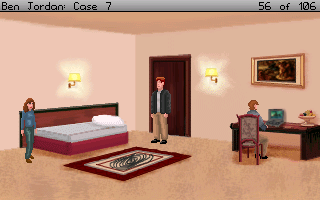 Ben Jordan: Paranormal Investigator Case 7 - The Cardinal Sins (Windows) screenshot: Ben, Alice and Simon