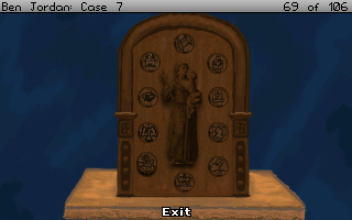 Ben Jordan: Paranormal Investigator Case 7 - The Cardinal Sins (Windows) screenshot: A puzzle to solve