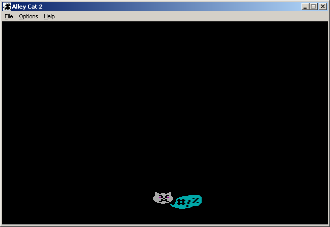 Alley Cat 2 (Windows) screenshot: Not a full success