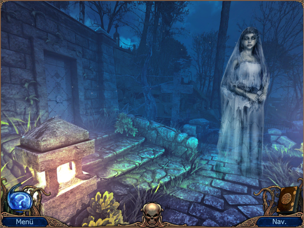 Alchemy Mysteries: Prague Legends (Windows) screenshot: A spooky occurrence