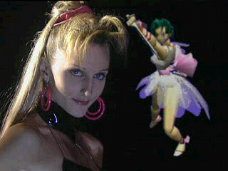 Battle Arena Toshinden 2 plus (PlayStation) screenshot: Sofia, the private detective.