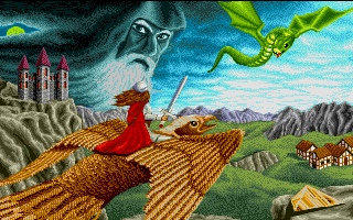 Amberstar (Atari ST) screenshot: Loading screen