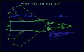 Air Support (Atari ST) screenshot: This is my plane