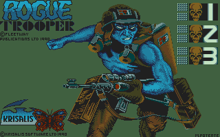 Rogue Trooper (Atari ST) screenshot: Title screen