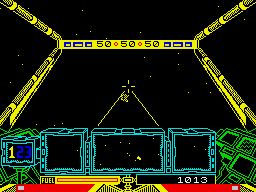 The Rubicon Alliance (ZX Spectrum) screenshot: Aiming at them
