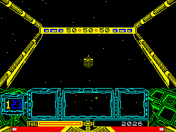 The Rubicon Alliance (ZX Spectrum) screenshot: Explosion effect