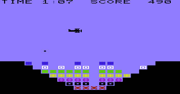 Screenshot of Bomber (VIC-20, 1982) - MobyGames