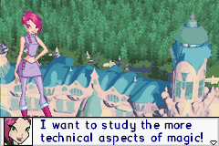 Screenshot of Winx Club: Quest for the Codex (Game Boy Advance, 2006 ...