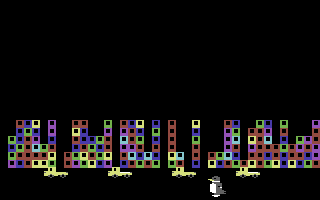 Alpha Build (Commodore 64) screenshot: ...and finally coloured