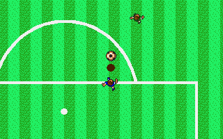 Keith Van Eron's Pro Soccer (Amiga) screenshot: Kick off