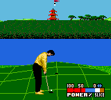 Ernie Els Golf (Game Gear) screenshot: Putting