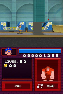 Wreck-It Ralph (Nintendo DS) screenshot: Felix now takes control