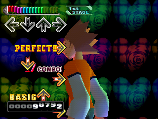 Dance Dance Revolution: 4th Mix (PlayStation) screenshot: Nice combo.