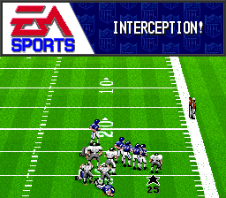 Screenshot of Madden NFL '94 (SNES, 1993) - MobyGames