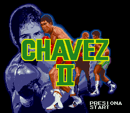 Chavez II (Genesis) screenshot: Title screen