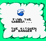 The Smurfs' Nightmare (Game Boy Color) screenshot: The goal for this level