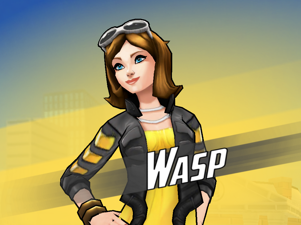 Marvel Avengers Academy (iPad) screenshot: Wasp