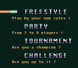 Screenshot of Championship Pool (SNES, 1993) - MobyGames