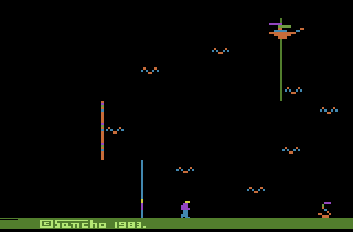 Stuntman (Atari 2600) screenshot: Title screen