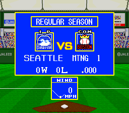 Screenshot of Super Bases Loaded 2 (SNES, 1994) - MobyGames