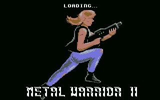Metal Warrior II (Commodore 64) screenshot: Loading screen