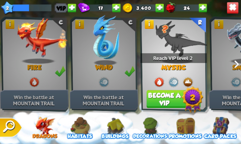 Screenshot of Dragon Mania Legends (Android, 2015) - MobyGames