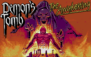 Demon's Tomb: The Awakening (Atari ST) screenshot: Title screen