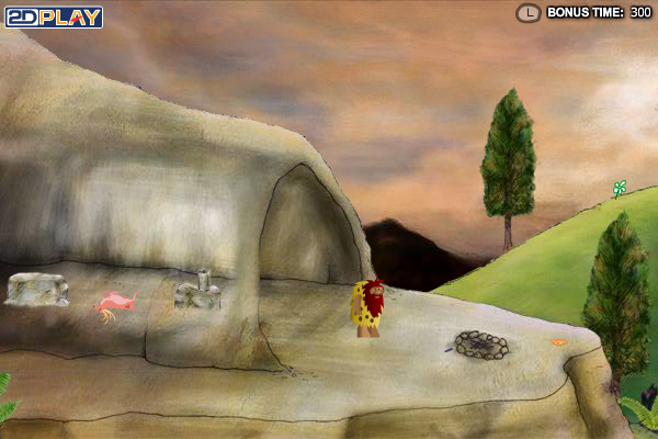 StoneAge Sam (Browser) screenshot: Time to find a mate.