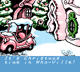 The Grinch (Game Boy Color) screenshot: The story