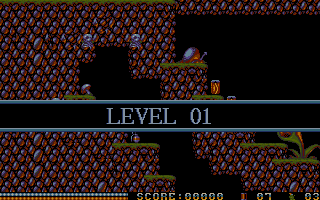 Flood (Atari ST) screenshot: Starting level one