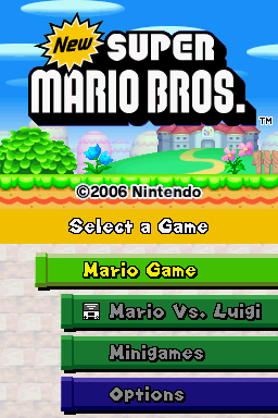 New Super Mario Bros DS