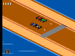 Buggy Run (SEGA Master System) screenshot: Post race scores I came in 2nd