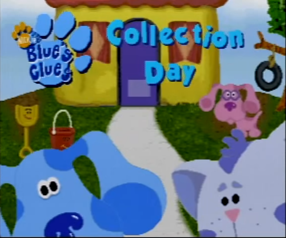 Blue's Clues: Collection Day (V.Smile) screenshot: Title Screen