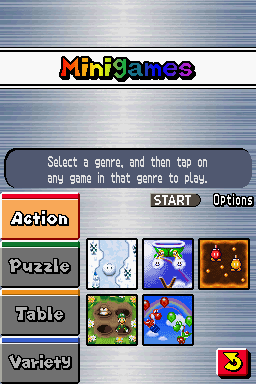 New Super Mario Bros ALL MINIGAMES (DS) 