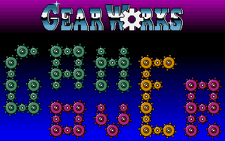 Gear Works (Amiga) screenshot: Game Over screen.