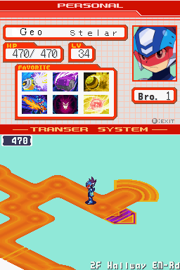 Mega Man Star Force: Leo (Nintendo DS) screenshot: Quite nice level