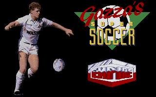 Gazza's Super Soccer (Atari ST) screenshot: Title screen