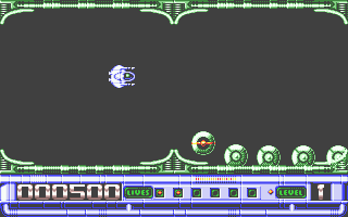 Slayer (Atari ST) screenshot: Watch this thing's motion path and avoid it