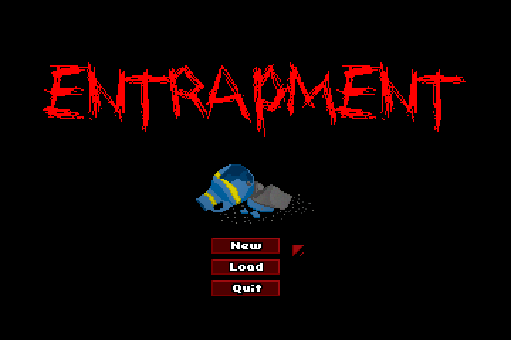 Entrapment (Windows) screenshot: Title screen