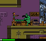 Lara Croft: Tomb Raider - Curse of the Sword (Game Boy Color) screenshot: Fat zombie