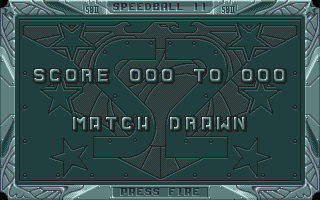 Speedball 2: Brutal Deluxe (Atari ST) screenshot: Can't say I was much good.