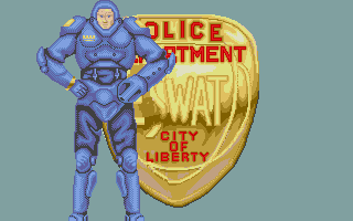 ESWAT: Cyber Police (Atari ST) screenshot: After
