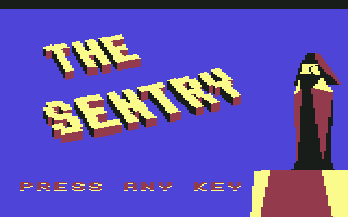 The Sentry (Commodore 64) screenshot: Title screen (U. S. release)