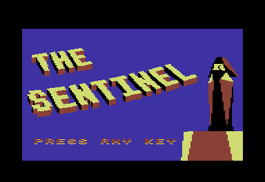 The Sentry (Commodore 64) screenshot: Title screen