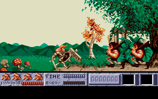 Ivanhoe (Atari ST) screenshot: The starting point