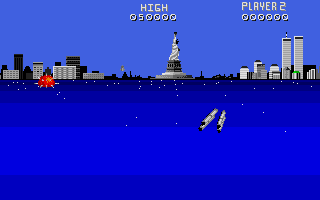 Speedboat Assassins (Atari ST) screenshot: Dead