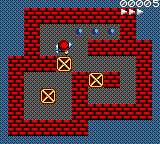 Sōkoban (Game Gear) screenshot: The first maze