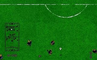 European Champions (Atari ST) screenshot: Game on!
